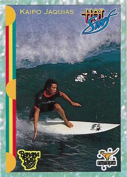 1993 Futera Hot Surf #27 Kaipo Jaquias Front